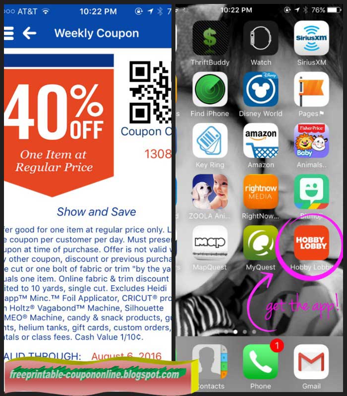 Printable Coupons 2018 Hobby Lobby Coupon