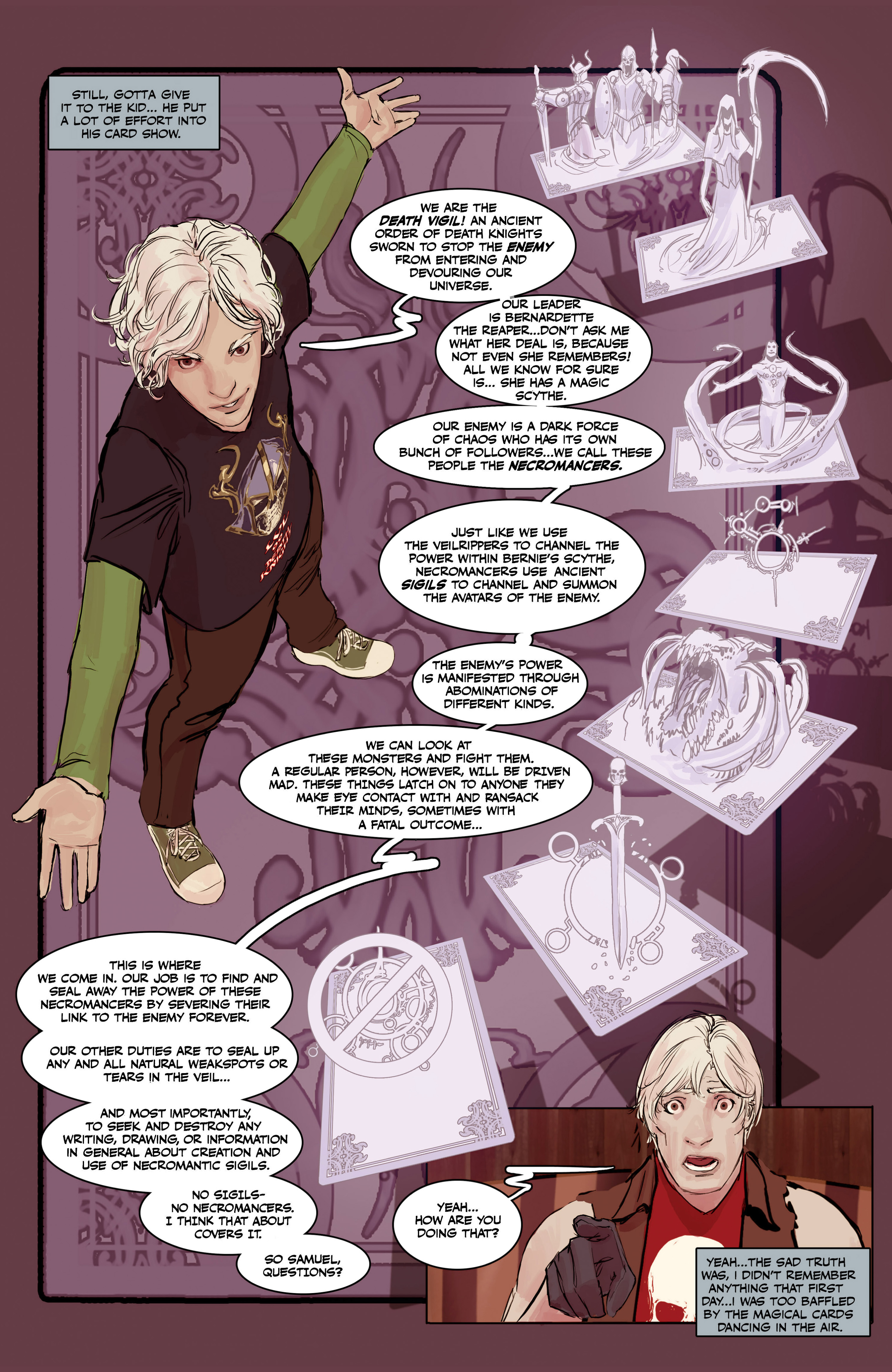 Read online Death Vigil comic -  Issue #2 - 19