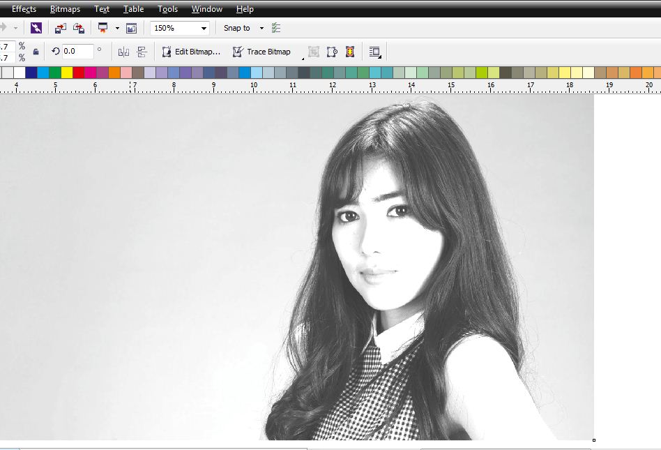 Line Art Corel Draw Tutorial : Vector line art tutorial corel draw komputer tuts