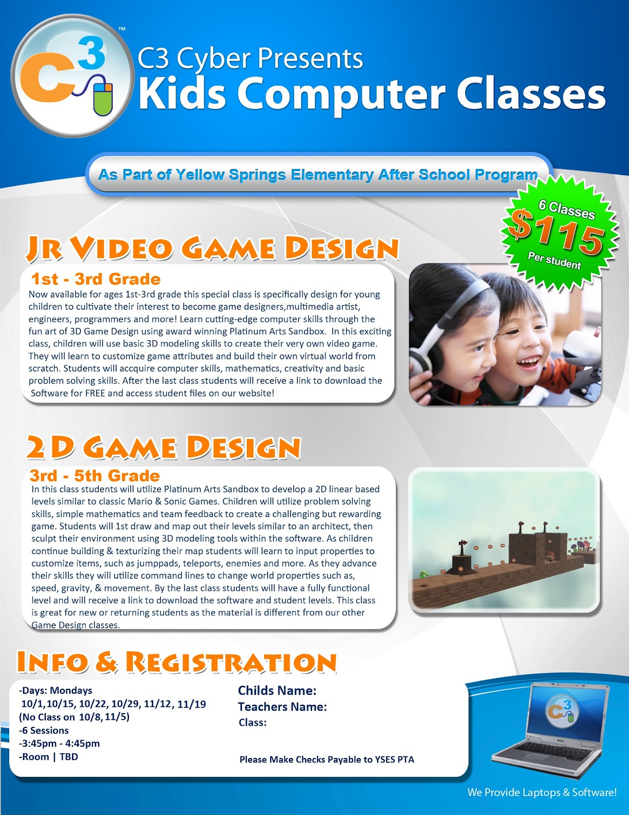 Yellow Springs Elementary School PTA Blog