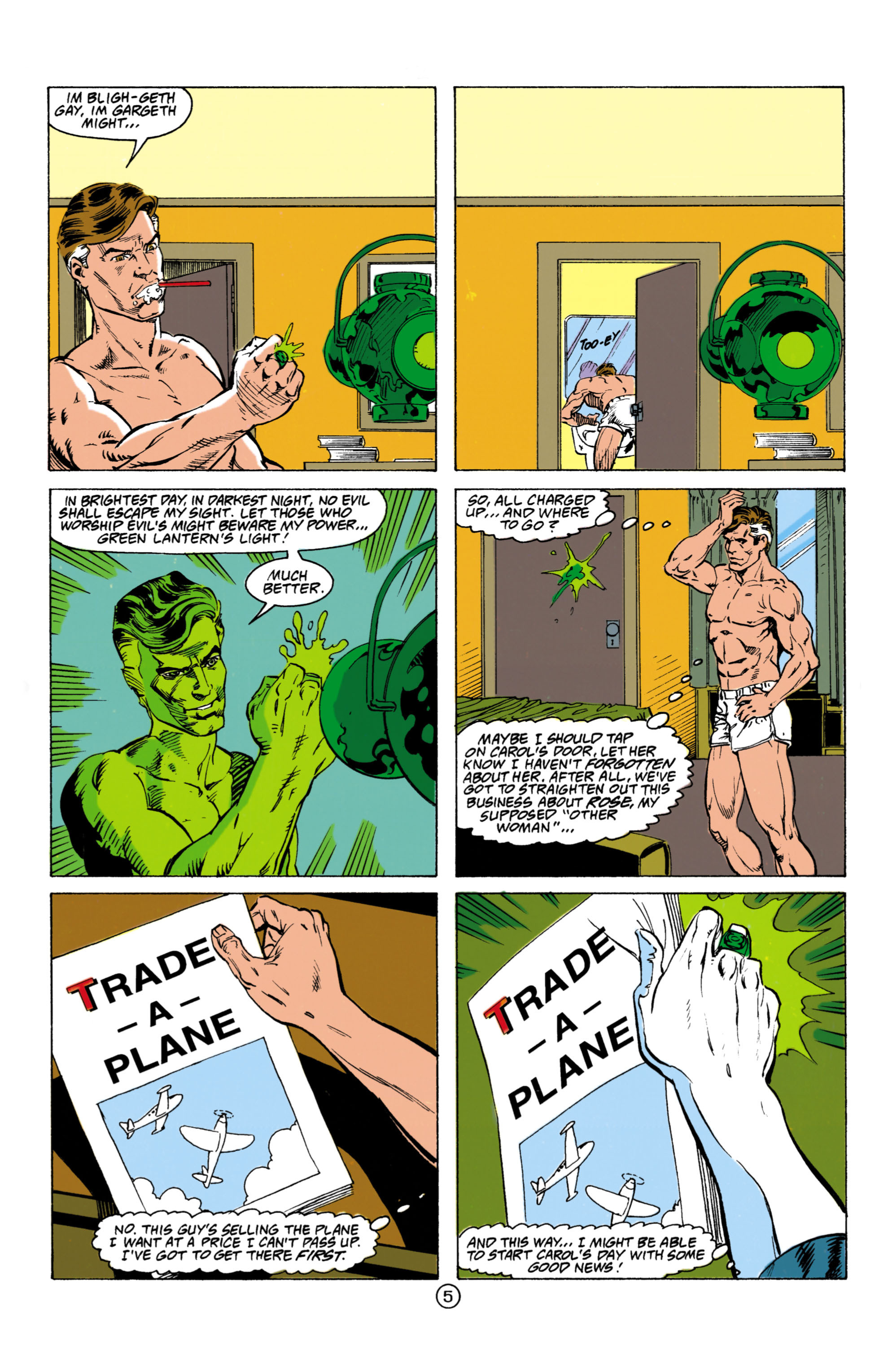 Read online Green Lantern (1990) comic -  Issue #32 - 5