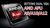 Cara Setting dual VGA AMD APU A9/A10/A12 dan mengetahui jumlah memory vga yang kepakai