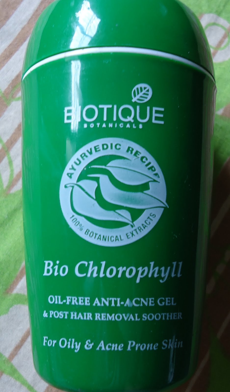 Biotique Chlorophyll Gel Review New Love Makeup