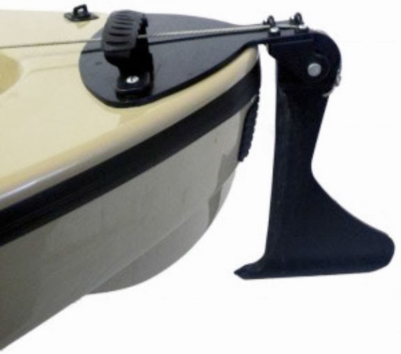 Sail Diy inflatable kayak skeg