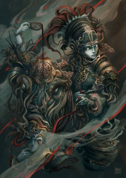 As incríveis ilustrações de fantasia e ficção científica de Patricio Clarey Patricio Clarey artstation arte ilustrações digitais surreais sombrias fantasia ficção científica quadrinhos
