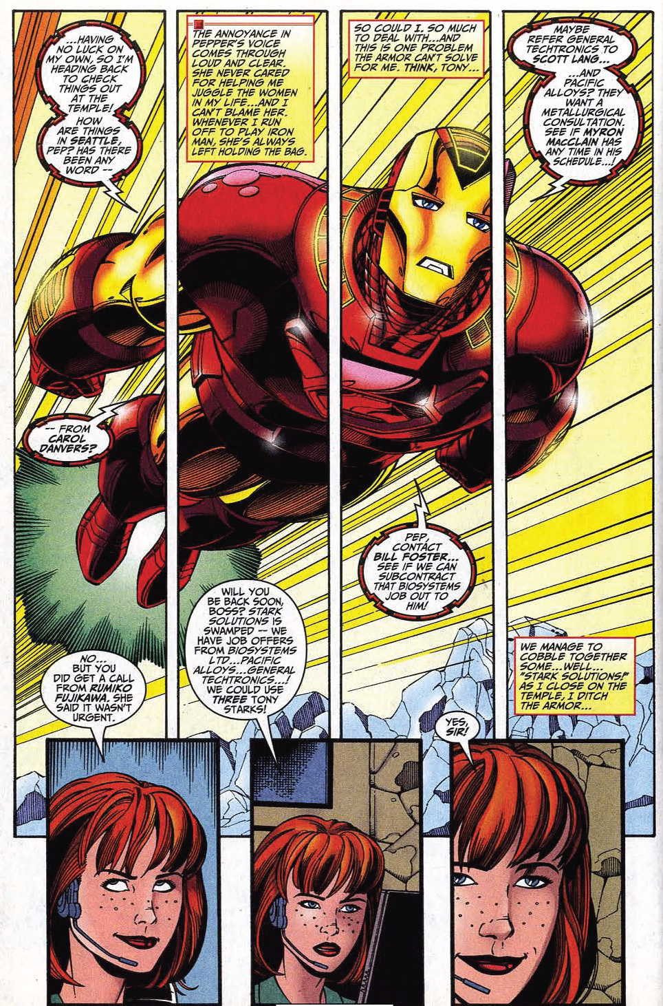 Read online Iron Man (1998) comic -  Issue #22 - 15