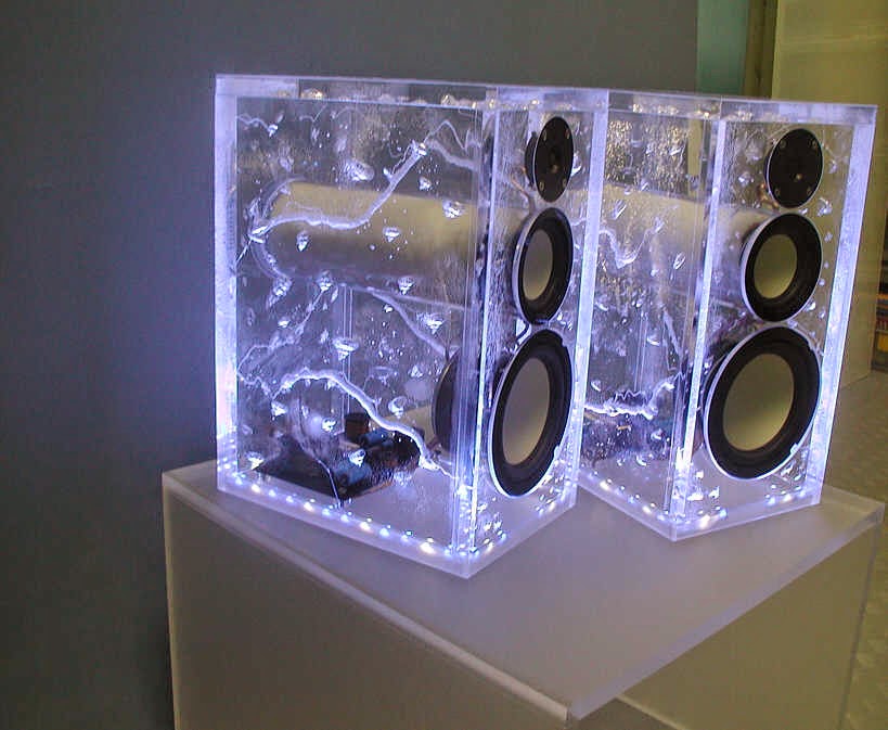 cutting laser acrylic Box Speaker Acrylic