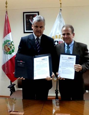 Sulliden y Sencico firman convenio para capacitar a cajabambinos