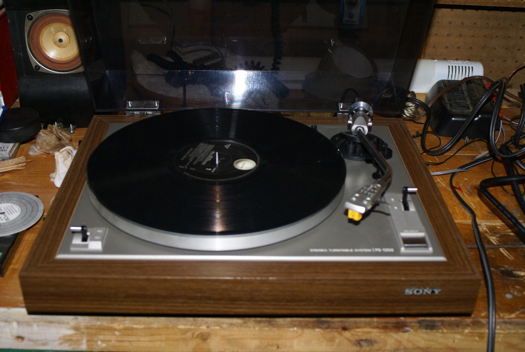 AudioFlipper Sony PS1350 Turntable