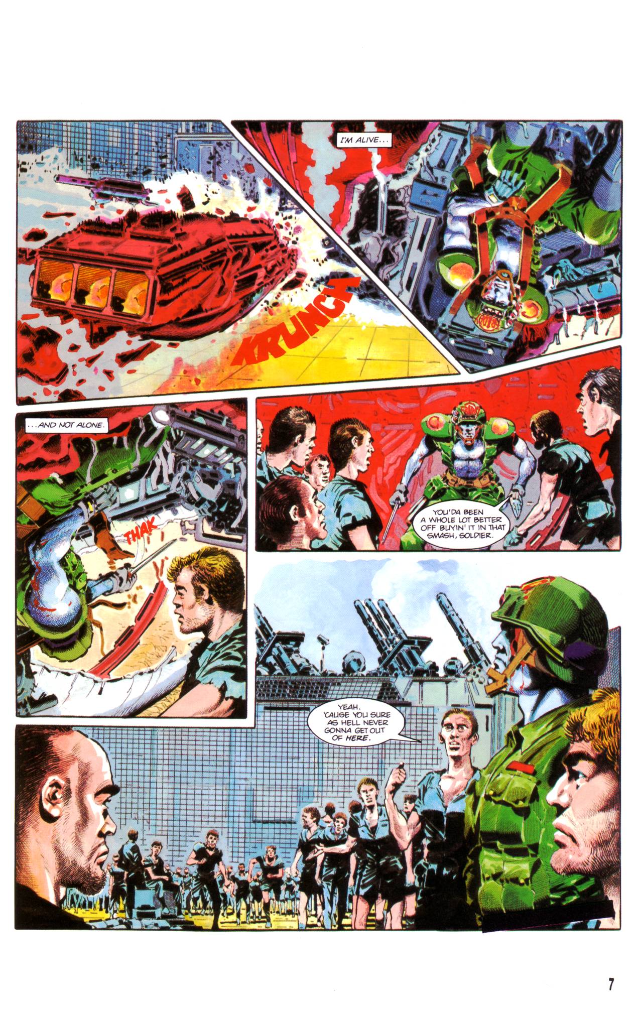 Read online Rogue Trooper:  The Final Warrior comic -  Issue #7 - 8