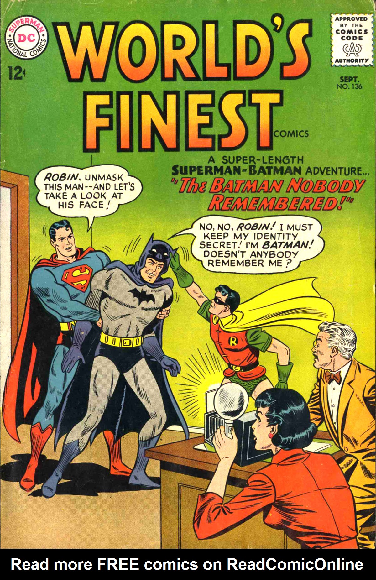 Read online World's Finest Comics comic -  Issue #136 - 1