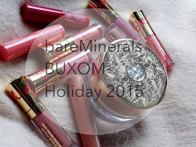 bareMinerals & BUXOM Holiday 2015 Launches