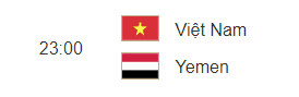 Việt Nam - Yemen