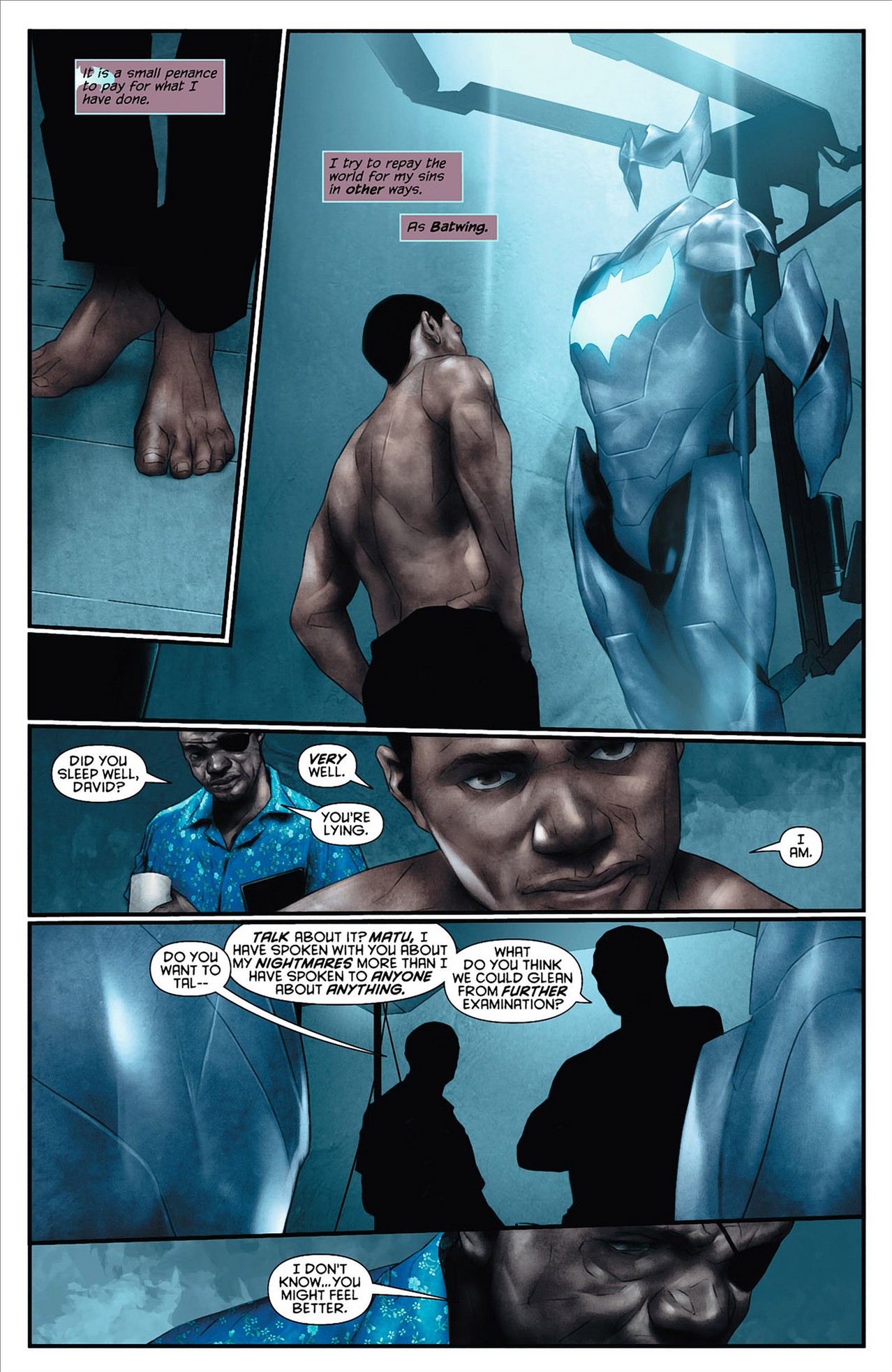 Read online Batwing comic -  Issue #5 - 5
