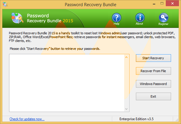 Password Recovery Bundle 2015 Password Recovery Bundle 2015
