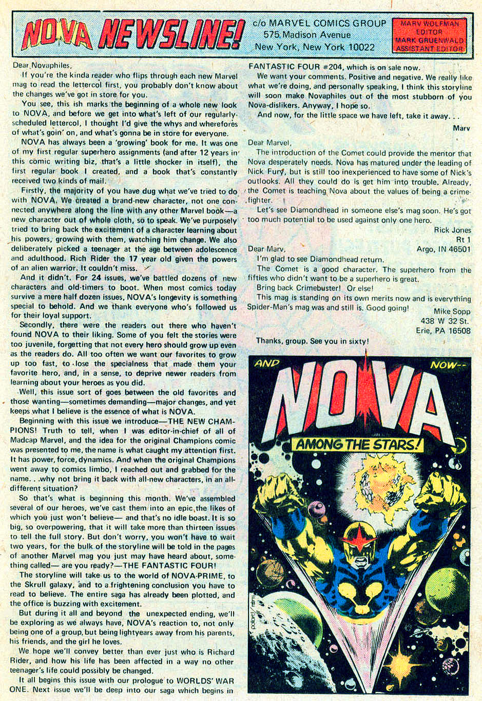 Nova (1976) Issue #24 #24 - English 19
