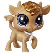 Littlest Pet Shop Series 2 Sparkle Pets Glisten Cowby (#2-S15) Pet