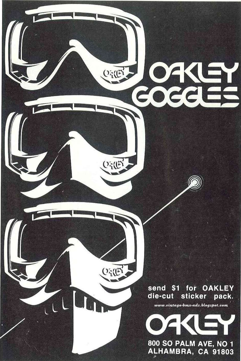 oakley bmx goggles