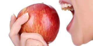 manzanas para dientes fuertes