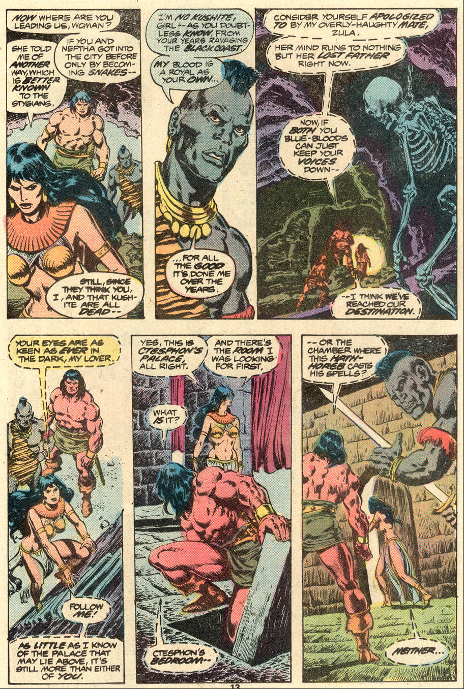 Read online Conan the Barbarian (1970) comic -  Issue #88 - 10