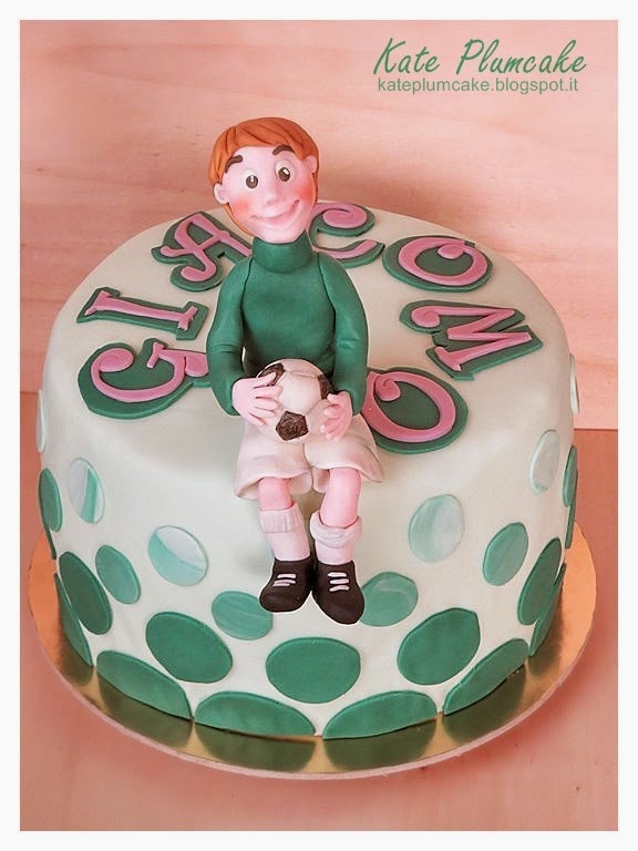 torta calciatore - football player cake