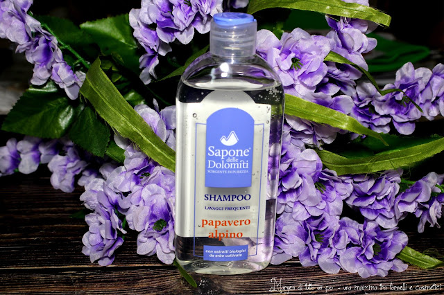 SHAMPOO SAPONE DELLE DOLOMITI AL PAPAVERO ALPINO E AL GINEPRO