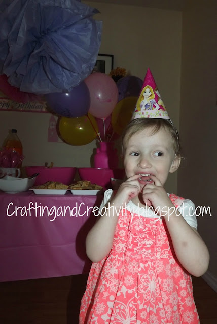 Crafting and Creativity: My Daughter's 3rd Birthday Party- Princess Theme!