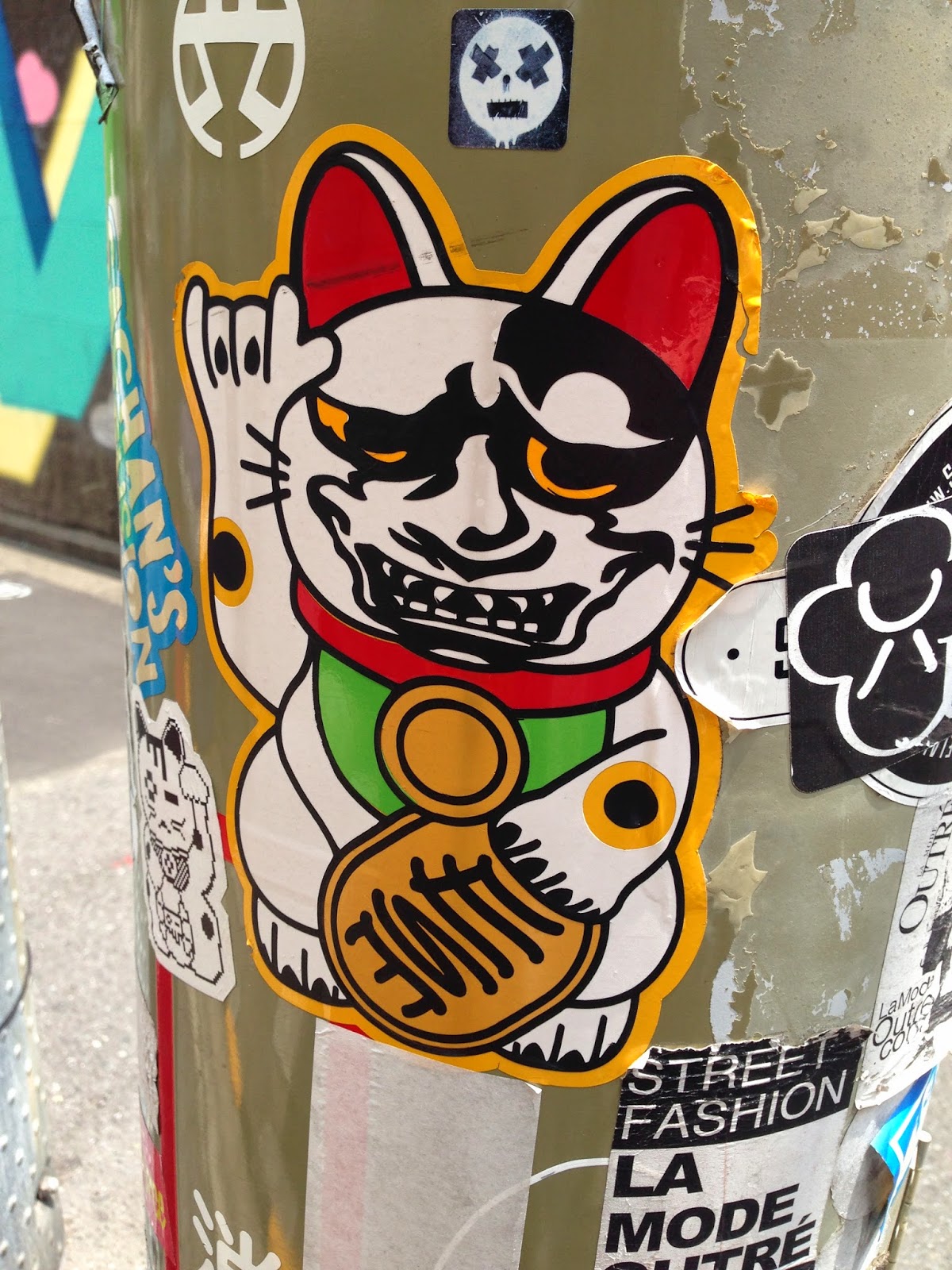 TOKYOVOID Tokyo street art stickers vol5