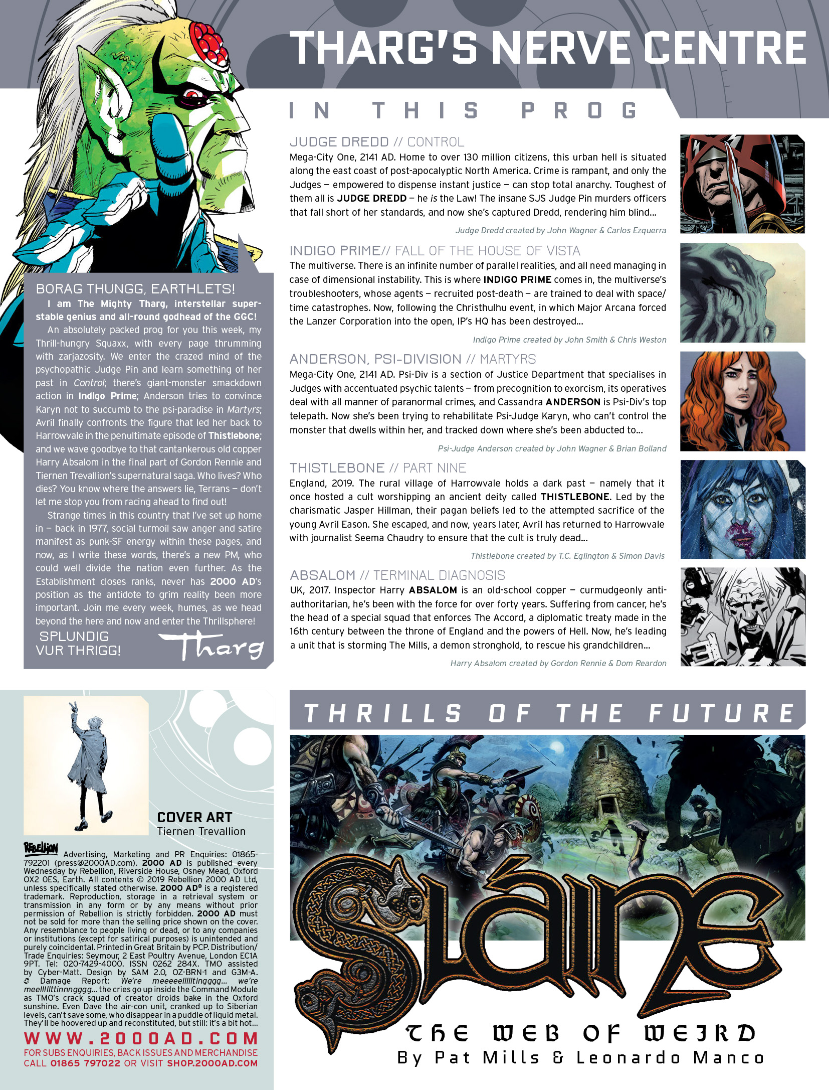 Read online 2000 AD comic -  Issue #2143 - 2