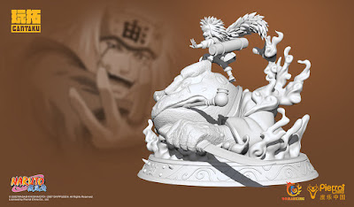 Figuras: Imágenes de Jiraya & Gamakichi Chibi Ver. de "Naruto" - Gantaku Figuras: Imágenes de Jiraya & Gamakichi Chibi Ver. de "Naruto" - Gantaku