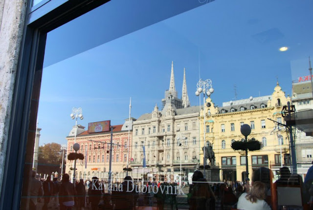 Plaza principal de Zagreb, Croacia