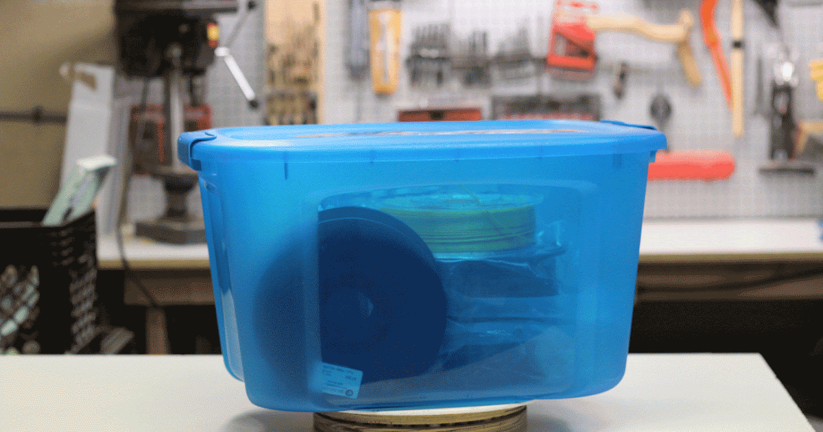 Make a Filament Dry Box 3D Printer