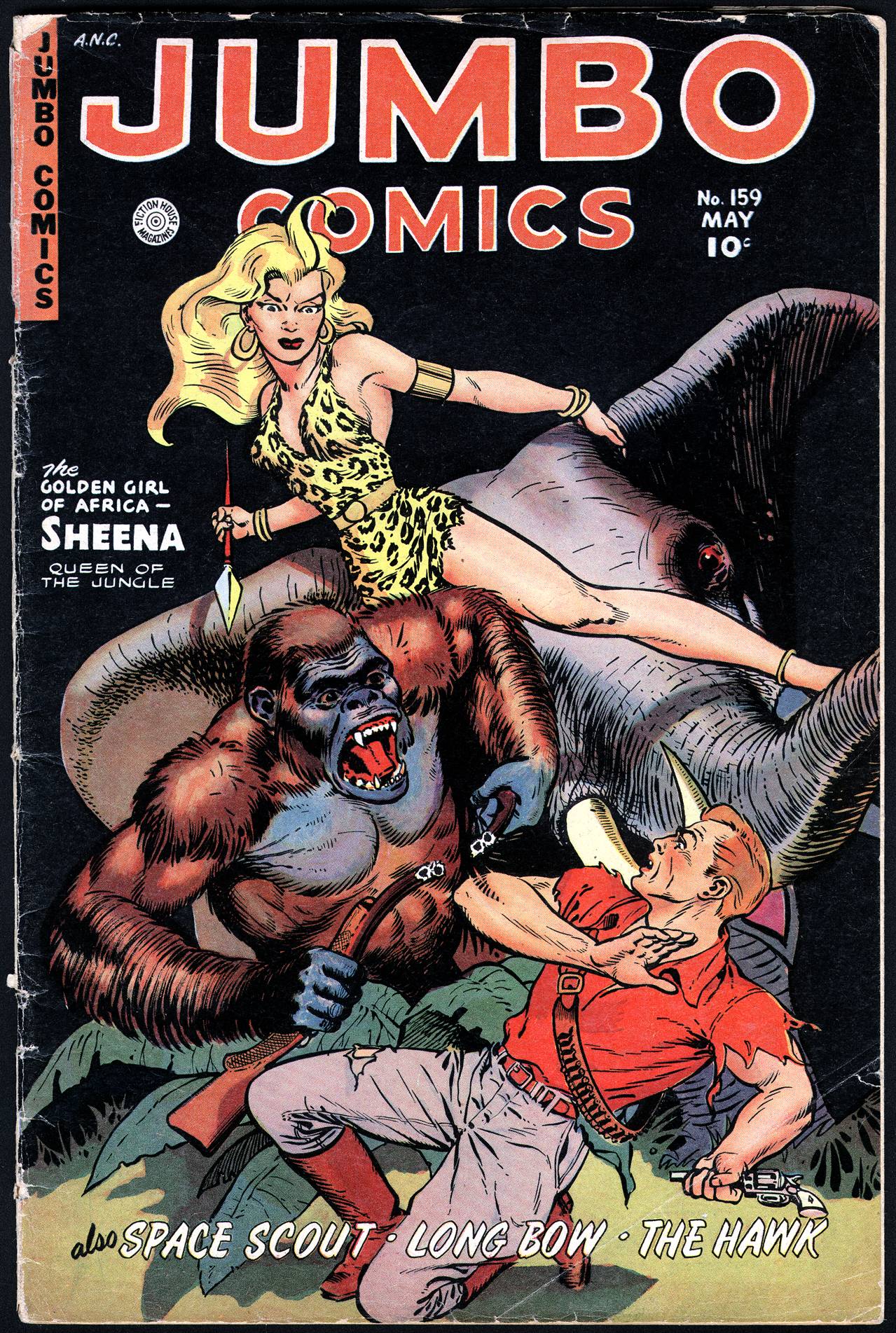 Read online Jumbo Comics comic -  Issue #159 - 1