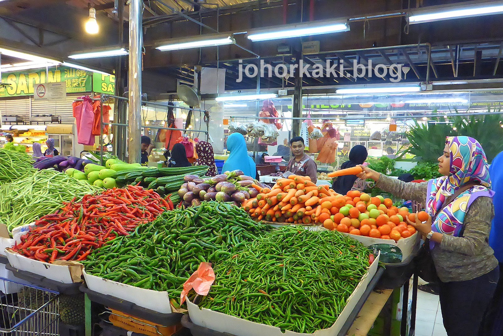 S'Mart Pandan Popular Wet Market in Johor Bahru JB Tony Johor Kaki