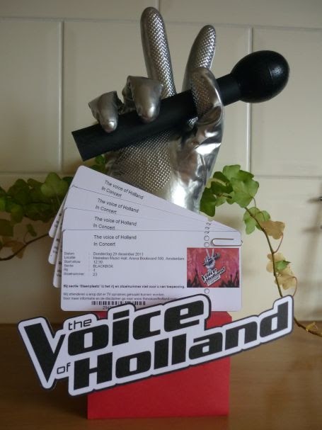 Wedstrijd Nationale volkstelling Halve cirkel Conny's Creaties ~: The Voice of Holland Sinterklaas surprise.....