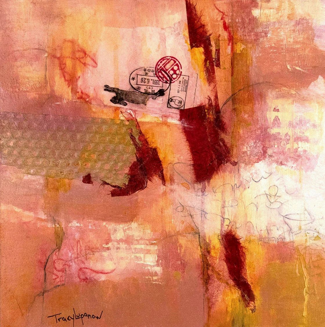 Mixed Media Artists International Mixed Media Abstract Painting