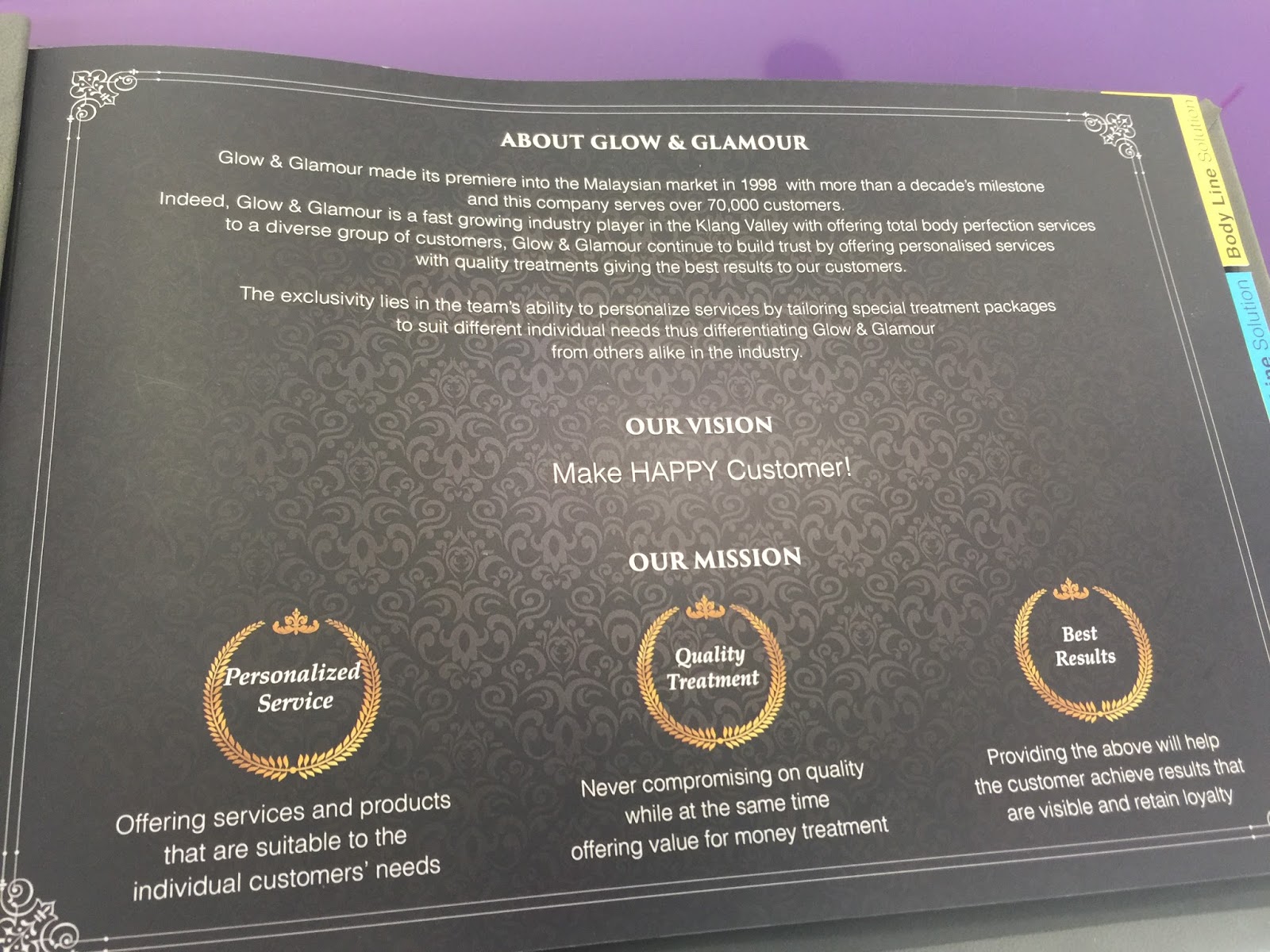 Review Glow and Glamour Slimming and Beauty since 1998 Dunia Dari