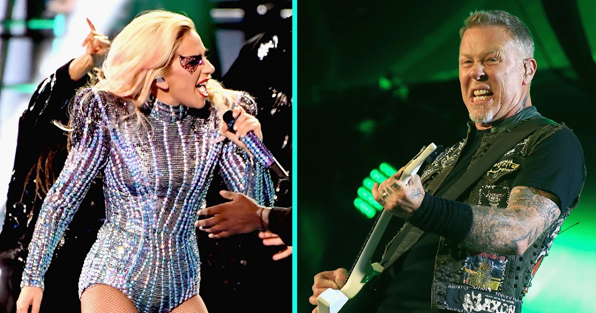 Resultado de imagen para Metallica y Lady Gaga