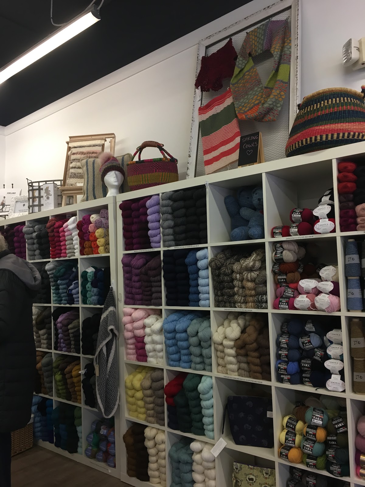 Arrow Acres Farm Chelsea Yarns in Red Bank!