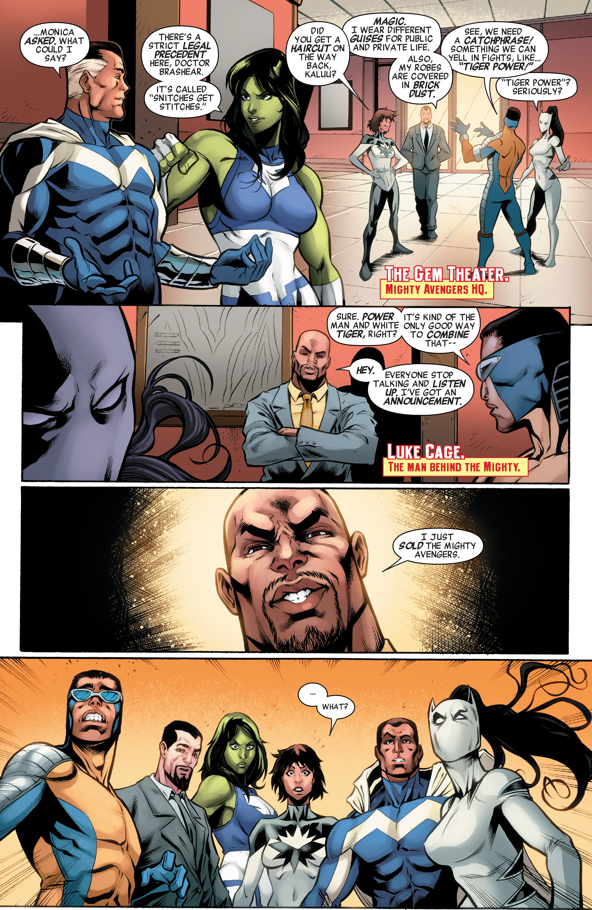 Read online Captain America and the Mighty Avengers comic -  Issue #2 - 15