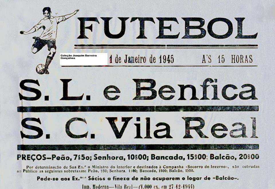 TragaMundos Sport Clube de Vila Real, 1940 1950