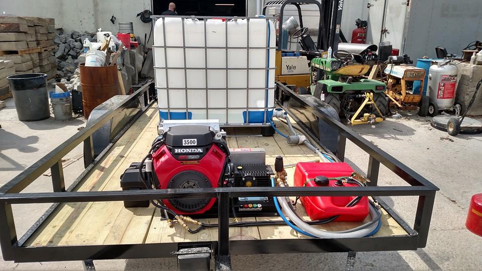 thepumpoutlet Customized Pressure Washer Trailer North Lease