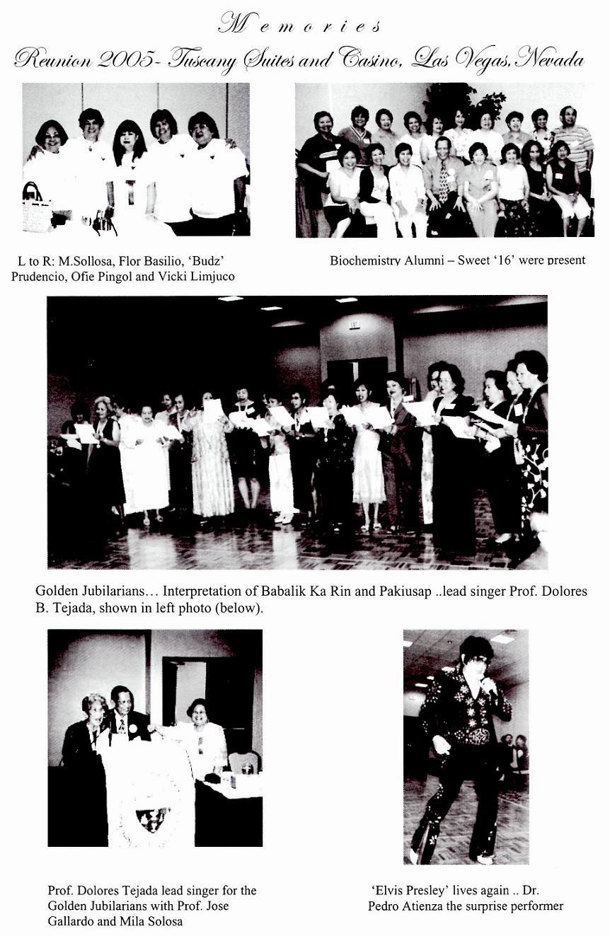 UNIVERSITY OF SANTO TOMAS GRAND ALUMNI Souvenir Program Ads Greetings