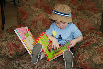 Reading His ABC Book