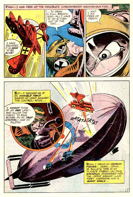Star Spangled War v1 #140 enemy ace dc comic book page art by Joe Kubert Star Spangled War v1 #140 enemy ace dc comic book page art by Joe Kubert
