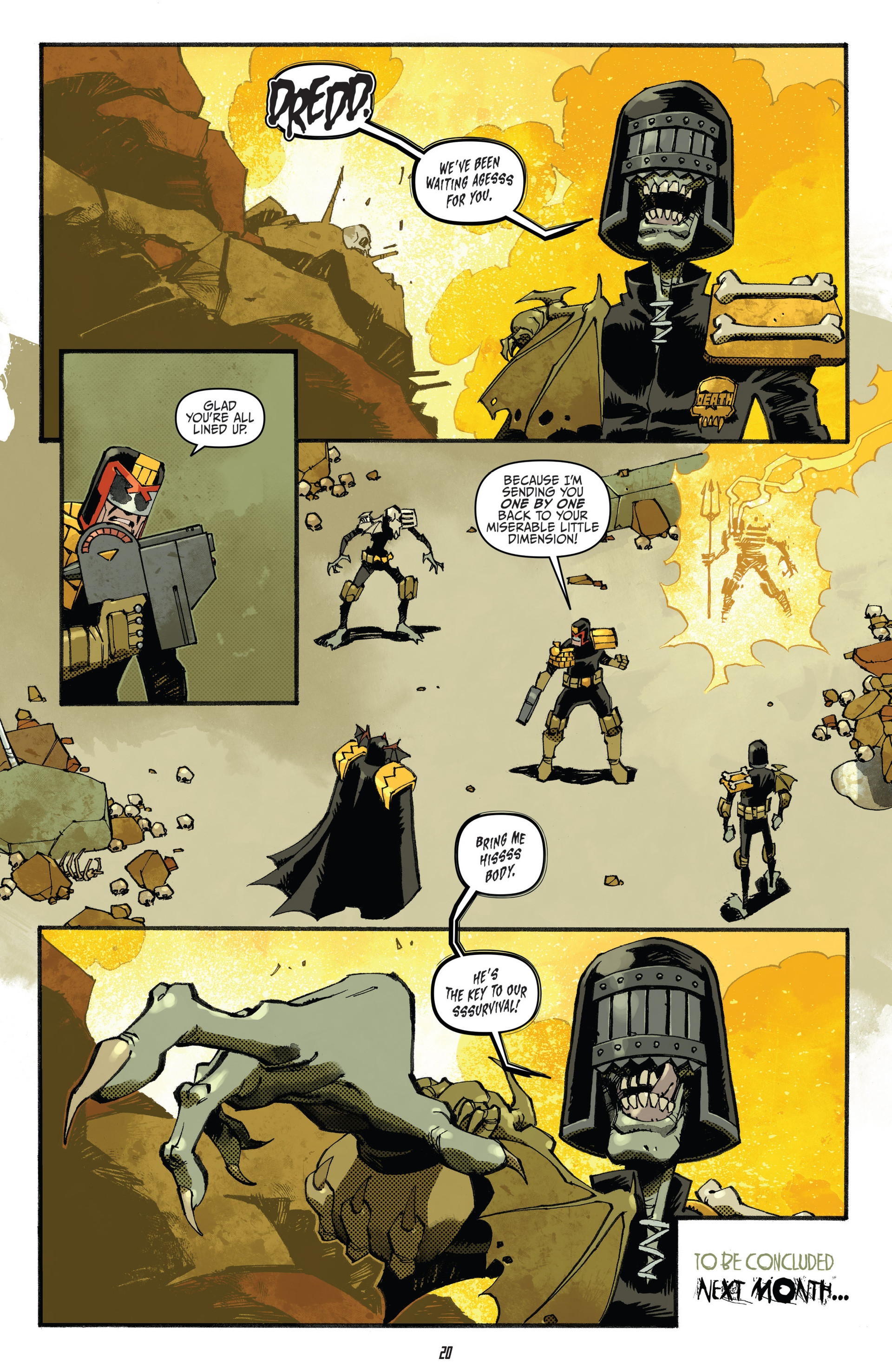 Read online Judge Dredd (2012) comic -  Issue #23 - 22