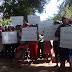Protestan ejidatarios de San José Guatemala, pero son atendidos por el alcalde antes de tomar el puente de Lomas de Papagayo