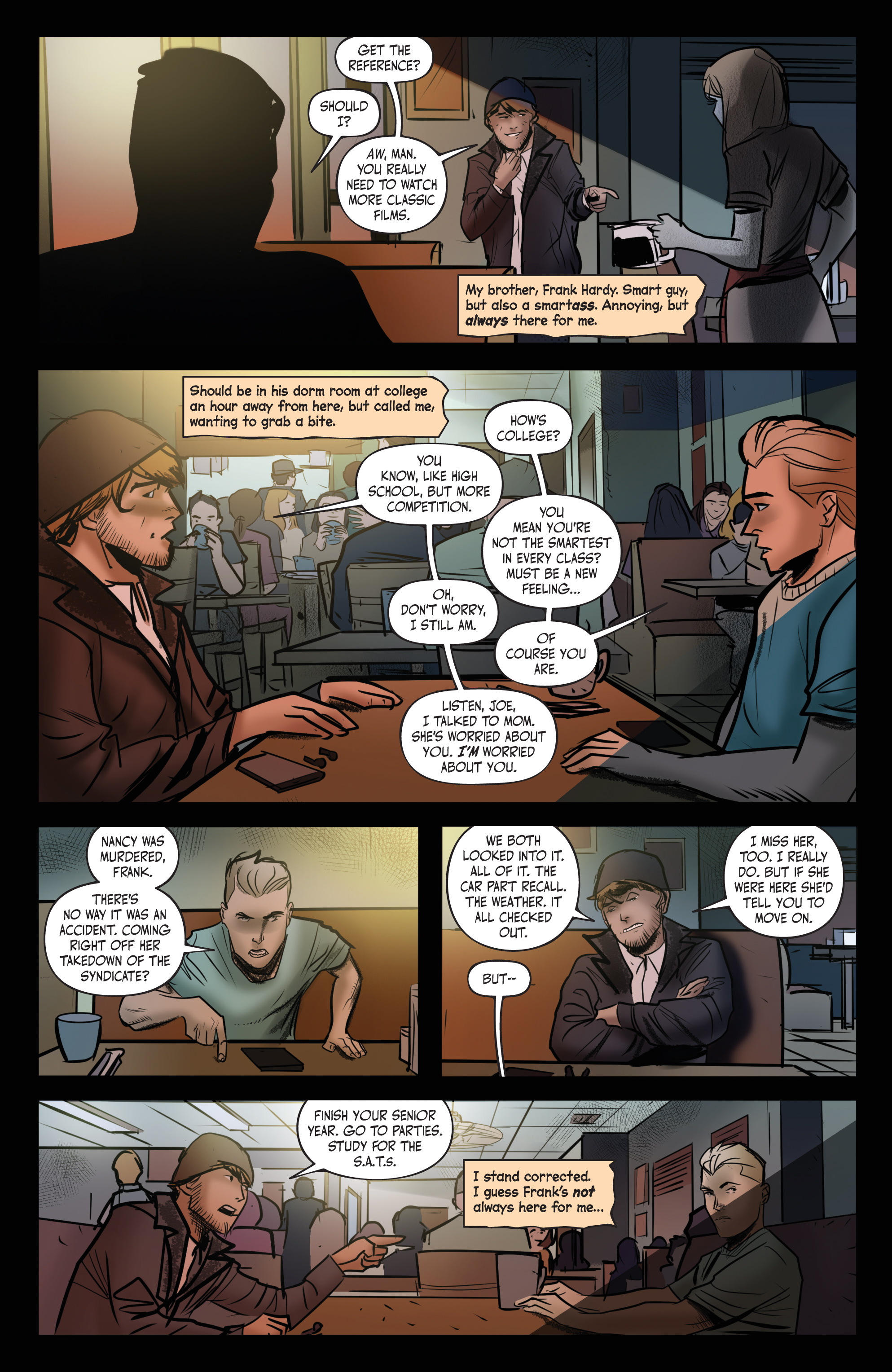 Read online Nancy Drew & The Hardy Boys: The Death of Nancy Drew comic -  Issue #1 - 9