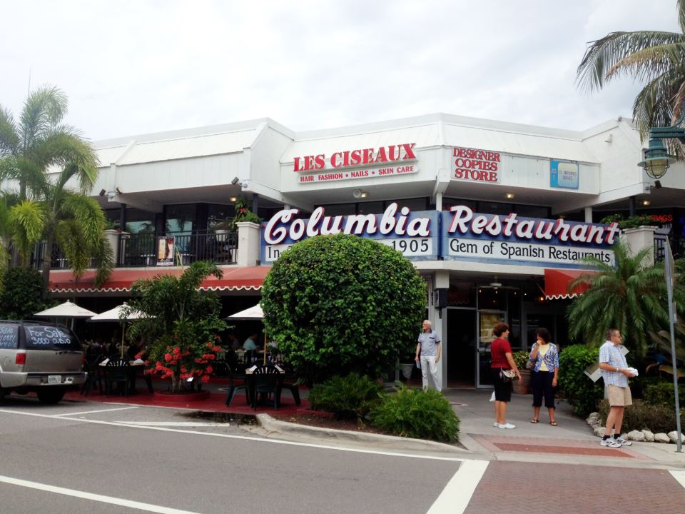 Sun,Sea and Sand Columbia Restaurant Florida st armands Circle
