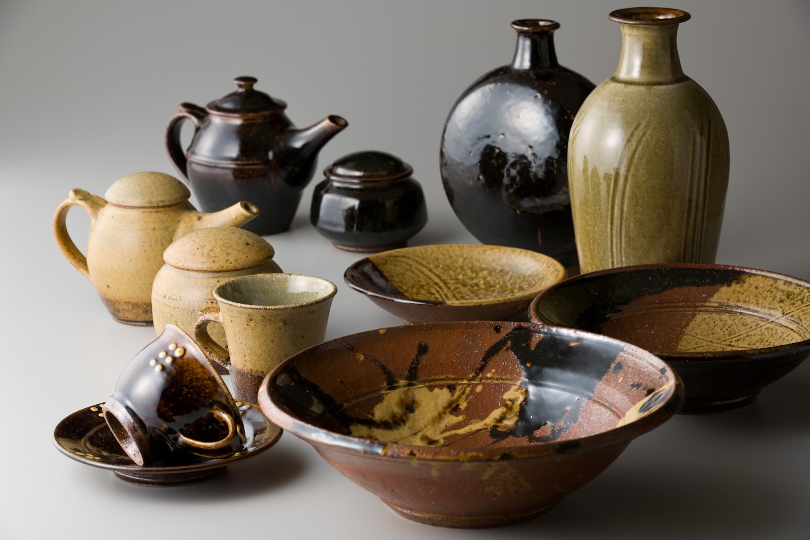 三名窯 松形恭知 宮崎 ティーポット 急須 民藝